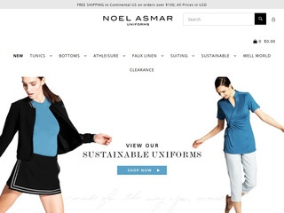Go to Noel Asmar Uniforms website.