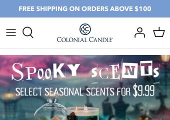 Go to Colonial Candle website.