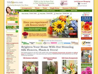 Go to silkflowers.com website.