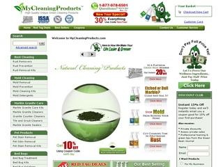 Go to mycleaningproducts.com website.