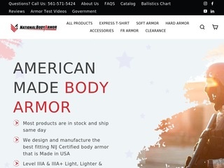 Go to National Body Armor website.